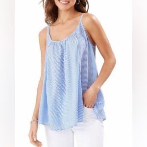 Tommy Bahama women’s Palm Cove Striped Top NWT